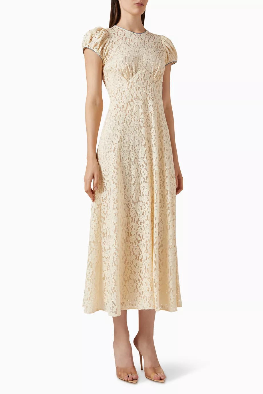 Designed for effortless elegance, the Katarina Maxi Dress in Lace by DÔEN combines delicate fabric with a flattering silhouette. Its fitted waist enhances your shape while the flowing A-line skirt adds graceful movement. Perfect for romantic dates or casual brunches, this dress offers a complete look that pairs beautifully with minimal accessories, making it an essential piece for refined, versatile style.