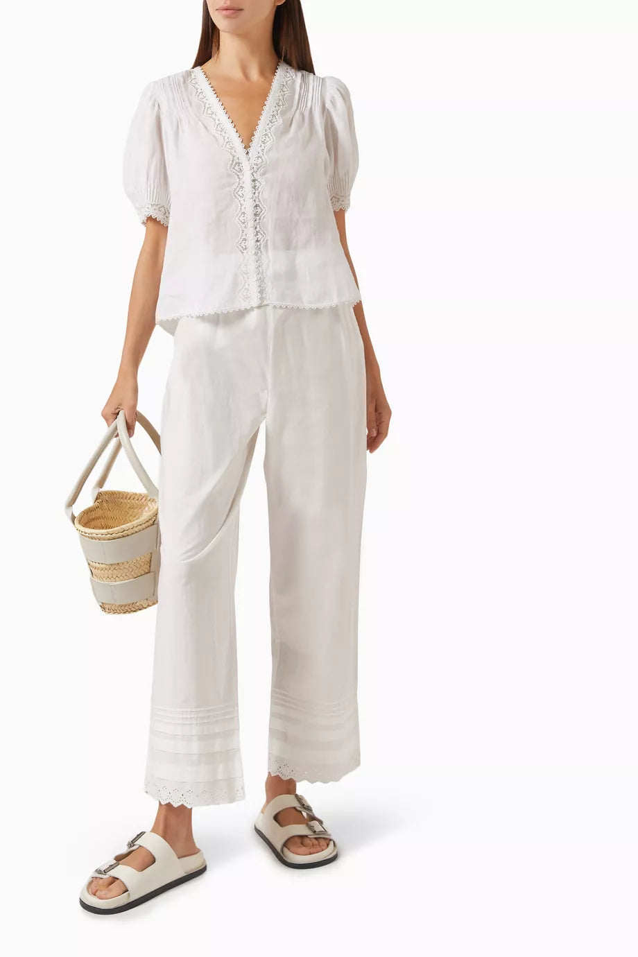 The Brigitta Top in Ramie by DÔEN delivers a relaxed, breathable design ideal for warm weather. Made from lightweight ramie fabric, it ensures comfort with a soft, airy feel. Its versatile silhouette makes it easy to pair with shorts, pants, or skirts, providing flexible styling options for a variety of occasions.