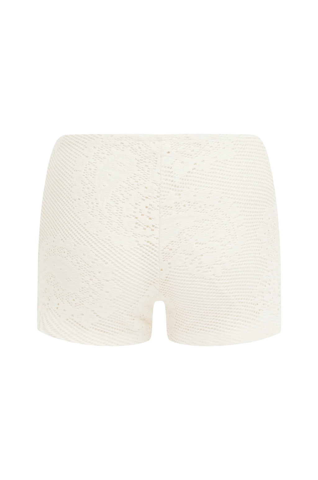 The Dom Shorts combine comfort and craftsmanship with a fully lined design and an elasticated waistband for a perfect fit. Featuring custom hand-drawn crochet lace throughout, these shorts offer a refined, artisanal touch that elevates your casual wardrobe with expert detailing and thoughtful construction.