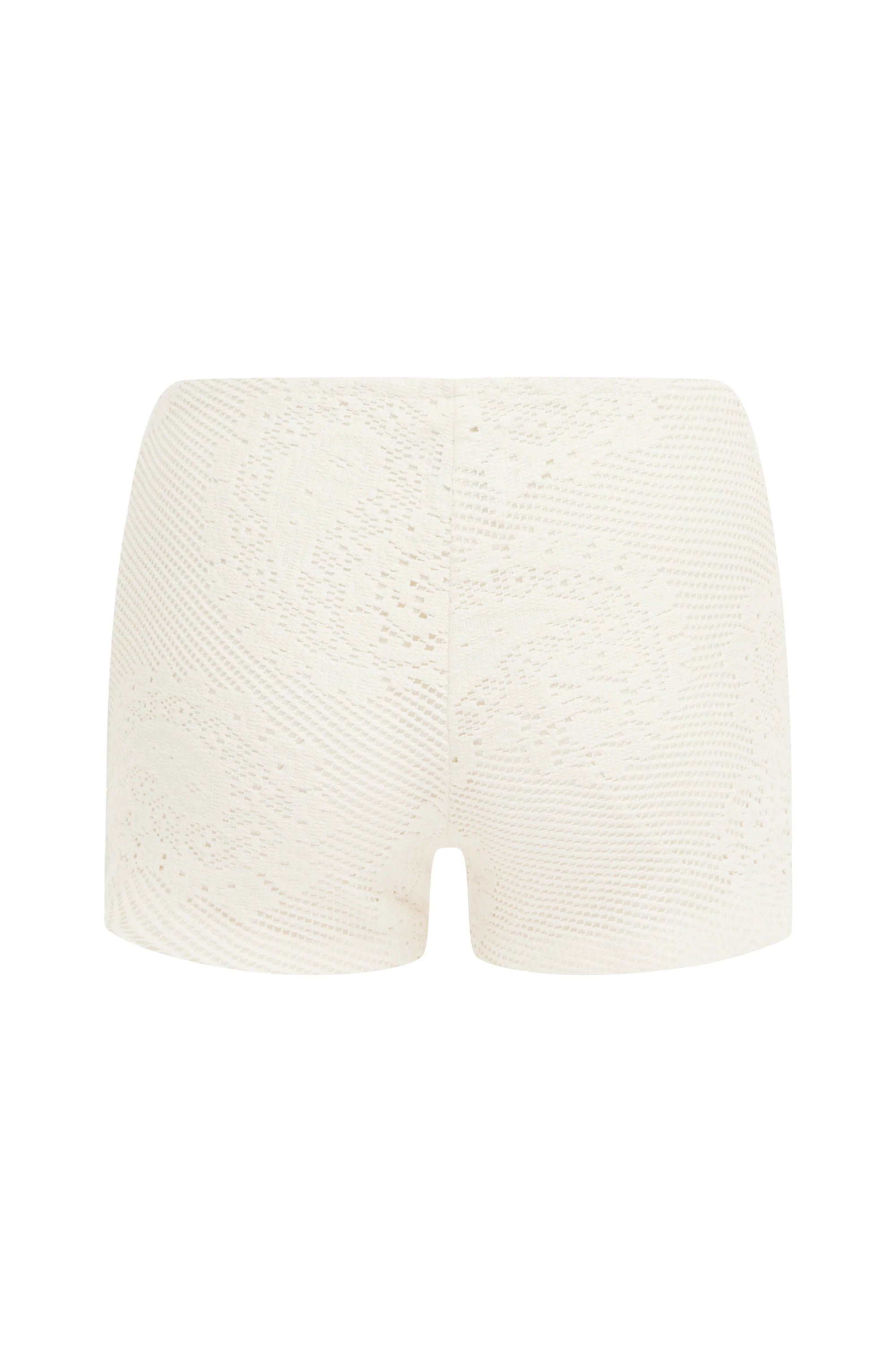 The Dom Shorts combine comfort and craftsmanship with a fully lined design and an elasticated waistband for a perfect fit. Featuring custom hand-drawn crochet lace throughout, these shorts offer a refined, artisanal touch that elevates your casual wardrobe with expert detailing and thoughtful construction.